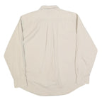TOMMY HILFIGER Mens Beige Casual Shirt XL Classic Button-Down Pocket Cotton