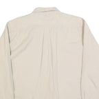 TOMMY HILFIGER Mens Beige Casual Shirt XL Classic Button-Down Pocket Cotton