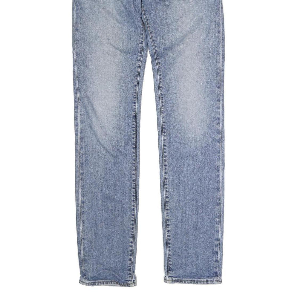 CARHARTT WIP Mens Jeans Blue Regular Straight Denim Medium W30 L33 Cotton Blend