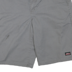 DICKIES Mens Grey Casual Workwear Polyester Blend Shorts XL W40