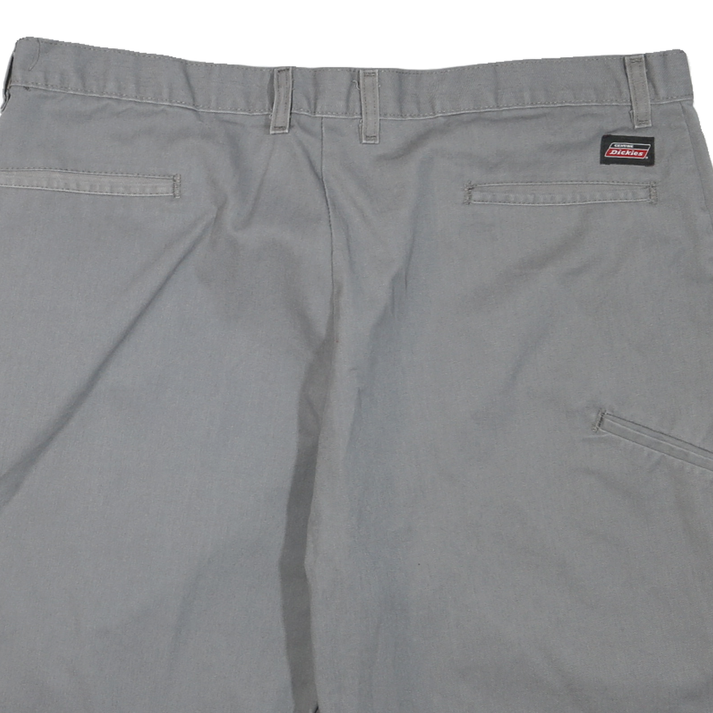 DICKIES Mens Grey Casual Workwear Polyester Blend Shorts XL W40