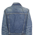 LOIS Mens Blue Denim Jacket S Cotton Button Classic Casual Wear