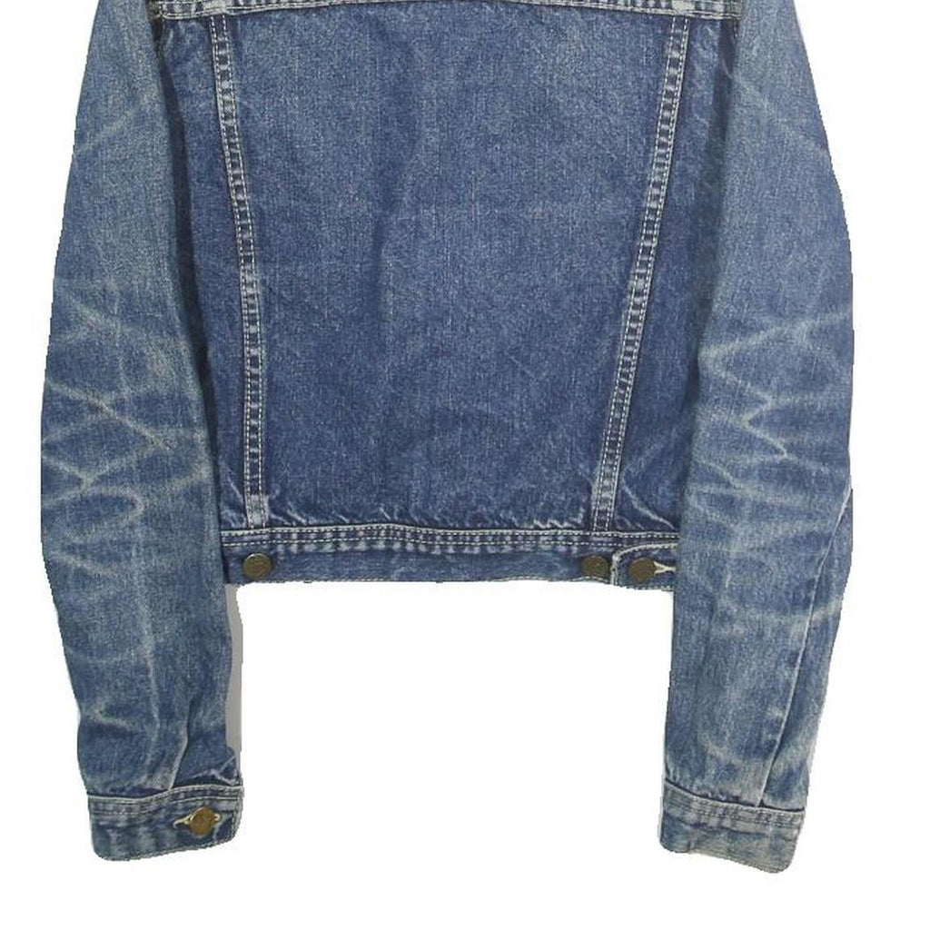 LOIS Mens Blue Denim Jacket S Cotton Button Classic Casual Wear