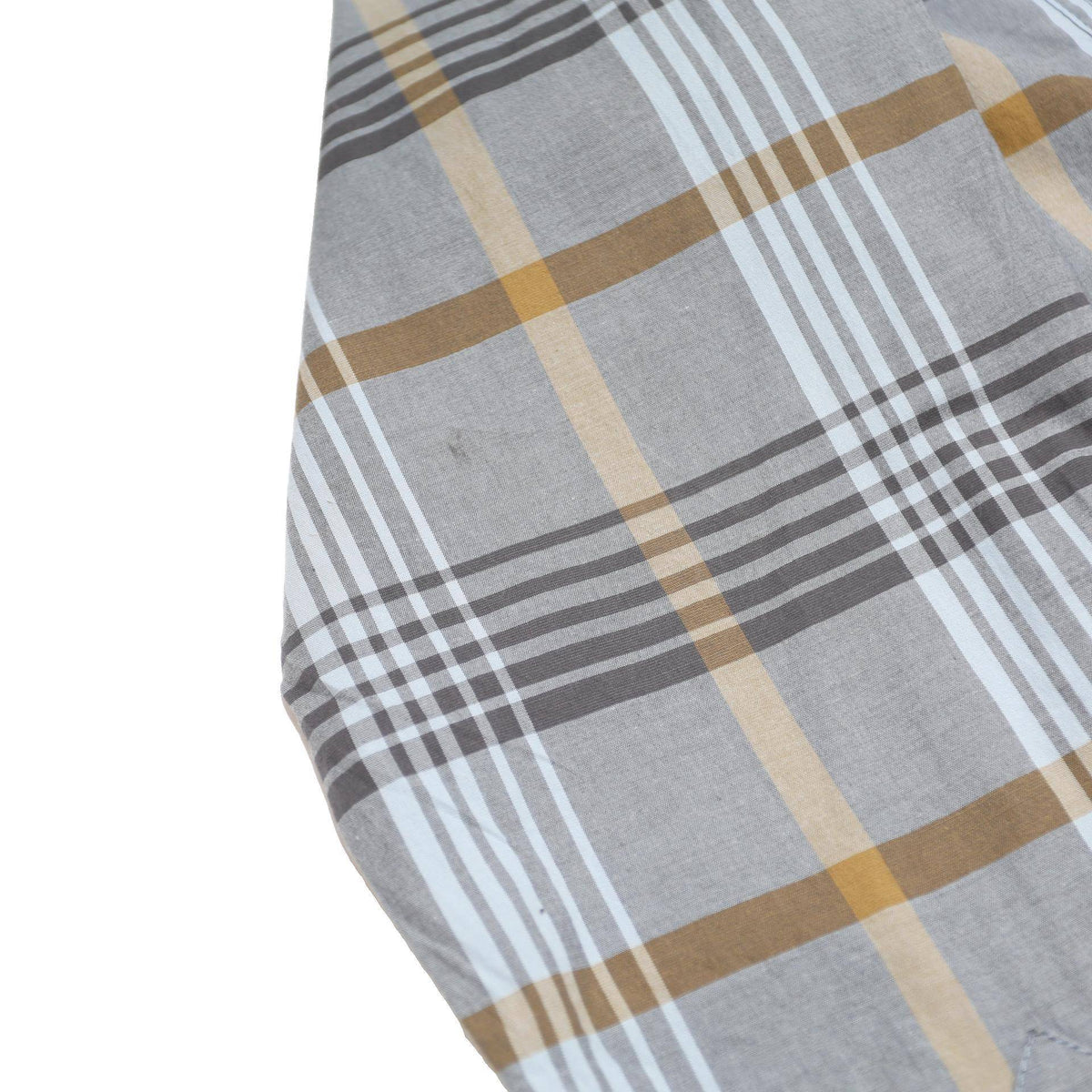 CARHARTT Mens Grey & Beige Check Shirt XL Rugged Flex Cotton Blend