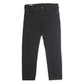 LEVI'S 510 BIG E Mens Jeans Black Regular Skinny Denim Raw W31 L25 Vintage