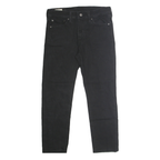 LEVI'S 510 BIG E Mens Jeans Black Regular Skinny Denim Raw W31 L25 Vintage