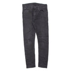 LEVI'S 519 Jeans Womens Black Slim Skinny W30 L30