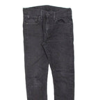 LEVI'S 519 Jeans Womens Black Slim Skinny W30 L30