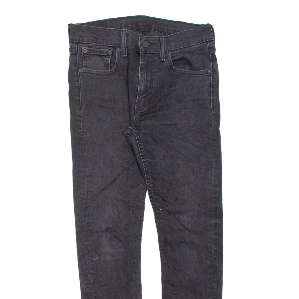 LEVI'S 519 Jeans Womens Black Slim Skinny W30 L30