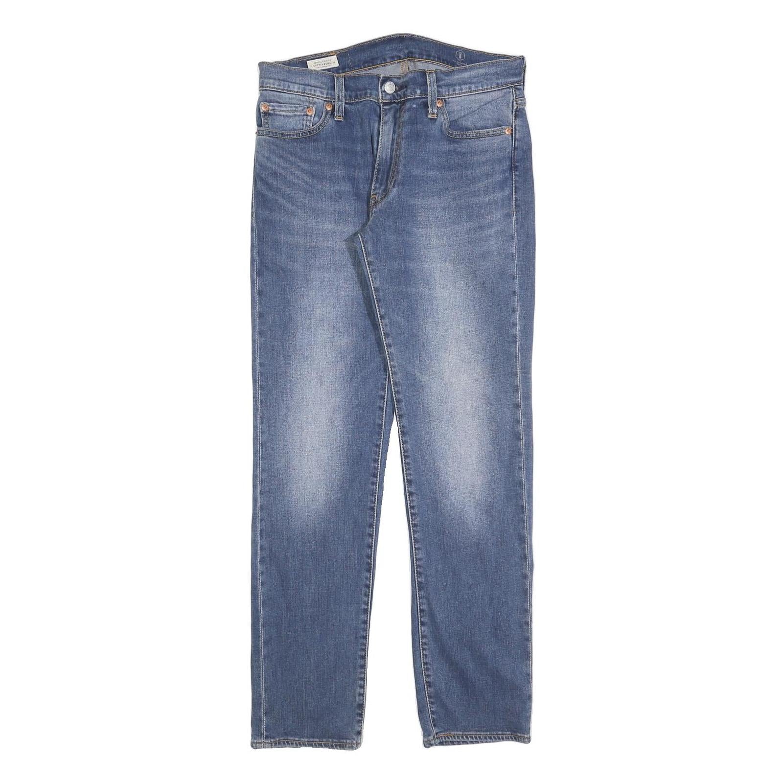 LEVI'S 511 BIG E Mens Jeans Blue Slim Straight Denim Medium W30 L30 Classic Fit