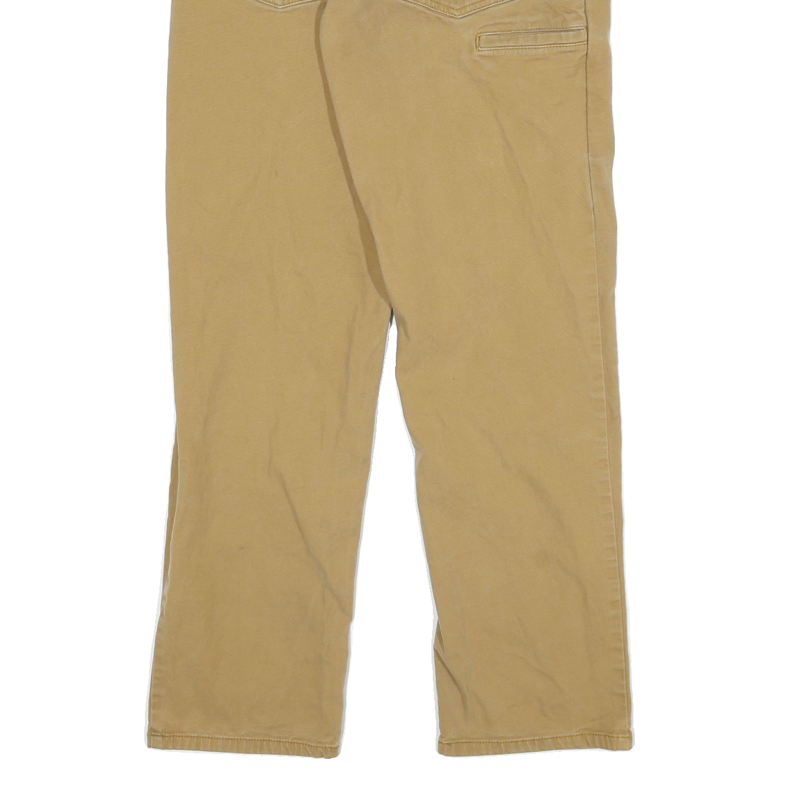CARHARTT Mens Relaxed Jeans Beige Cotton Blend Zip W28 L29 Workwear Casual