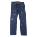 LEVI'S 511 Jeans Distressed Mens Blue Slim Straight W31 L32
