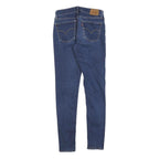 LEVI'S 710 Womens Jeans Blue Slim Skinny Denim Medium Wash W25 L28 Stretch
