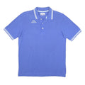 KAPPA Mens Blue Short Sleeve Plain Polo Shirt S Cotton Classic Sportswear