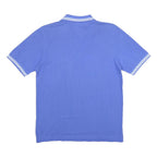 KAPPA Mens Blue Short Sleeve Plain Polo Shirt S Cotton Classic Sportswear