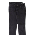 ARMANI EXCHANGE J05 Cropped Womens Jeans Black Slim Skinny W29 L29
