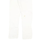 LEVI'S 501 Mens White Regular Straight Denim Jeans W28 L30 Classic Button Fly