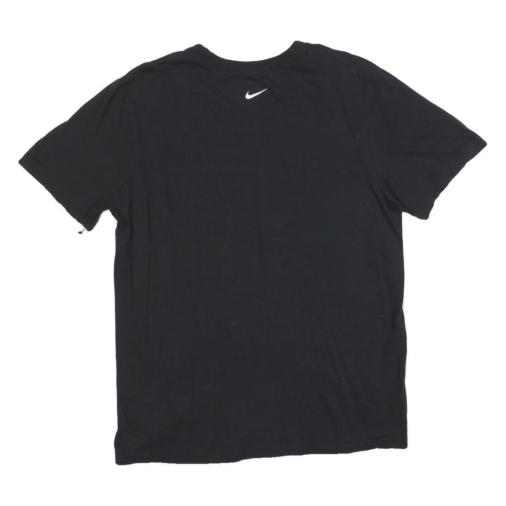 NIKE Mens Black Basketball Enterprise Graphic T-Shirt M Short Sleeve Crew Neck