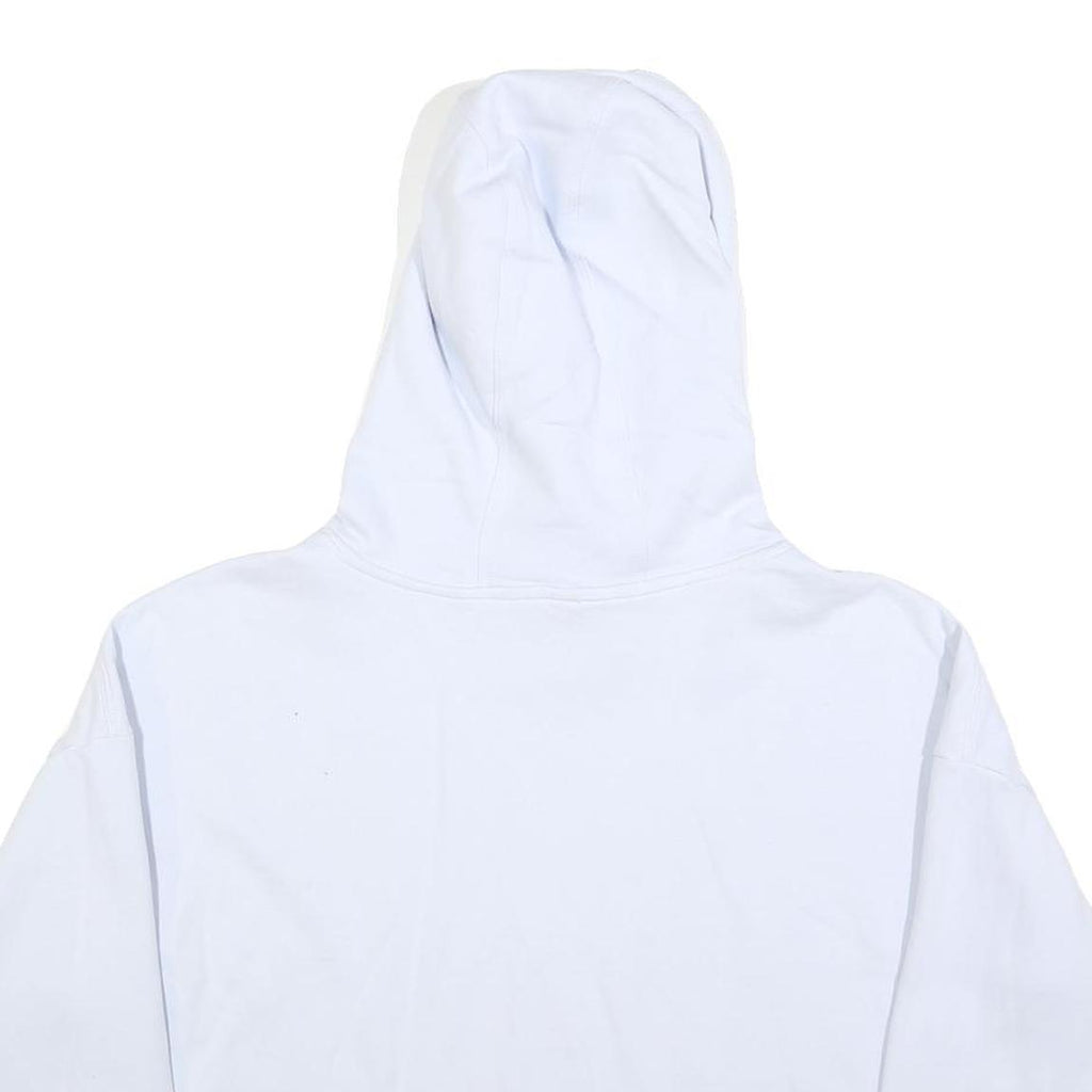 CALVIN KLEIN PERFORMANCE Womens White Hoodie 2XL Cotton Blend Pullover Casual