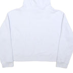 CALVIN KLEIN PERFORMANCE Womens White Hoodie 2XL Cotton Blend Pullover Casual
