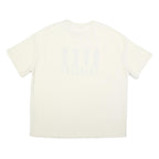Womens Cream Overthinking Graphic T-Shirt XL Short Sleeve Round Neck Casual Top