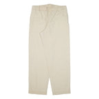 MAUI-WOWIE Womens Trousers Beige Loose Straight W32 L29