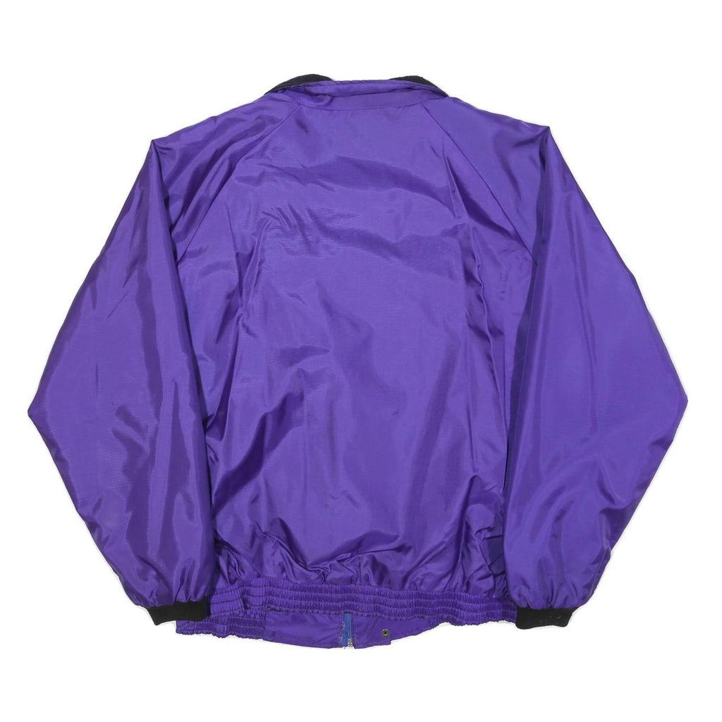 GEE GEE Mens Purple Equestrian Jacket M Polyester Blend Windbreaker Zip
