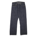 LEVI'S 501 Mens Jeans Blue Regular Straight Denim Medium W32 L30 Classic Button