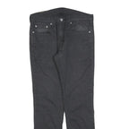 LEVI'S 511 Slim Mens Jeans Black Slim Skinny Denim W32 L32 Classic Zip Fastening