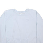 CHAMPION Womens White Crew Neck XL Cotton Blend Sweatshirt Casual Pullover