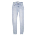 LEVI'S 710 SUPER SKINNY BIG E Womens Jeans Light Blue Slim Skinny Denim W26 L32