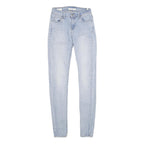 LEVI'S 710 SUPER SKINNY BIG E Womens Jeans Light Blue Slim Skinny Denim W26 L32