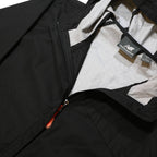 NEW BALANCE Womens Black Outdoor Jacket L Polyester Zip Hooded Plain Light