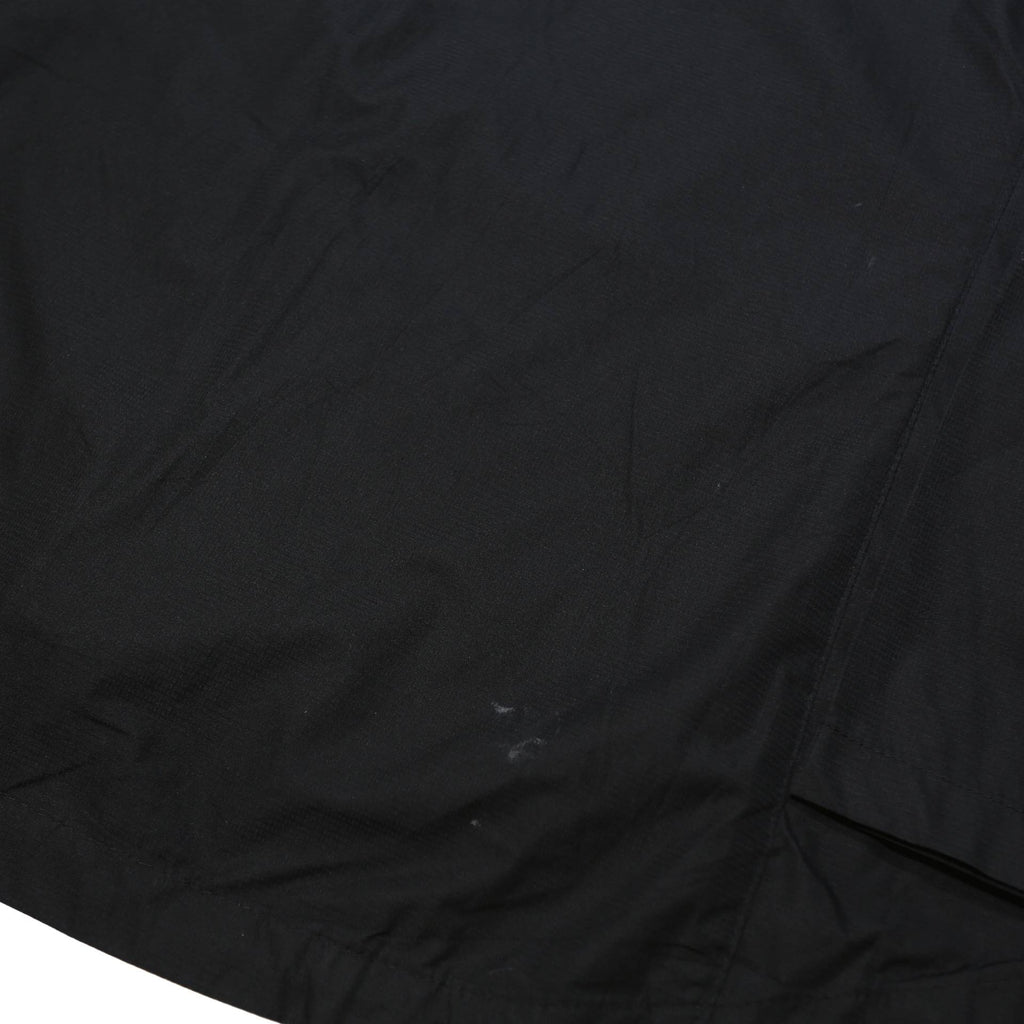 NEW BALANCE Womens Black Outdoor Jacket L Polyester Zip Hooded Plain Light