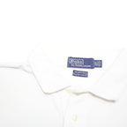 POLO RALPH LAUREN Mens White Short Sleeve Polo Shirt XL Classic Cotton Blend