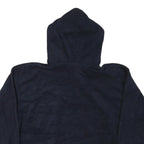 MATA PRO Womens Navy Blue Pullover Hoodie XL Button Detail Casual Wear