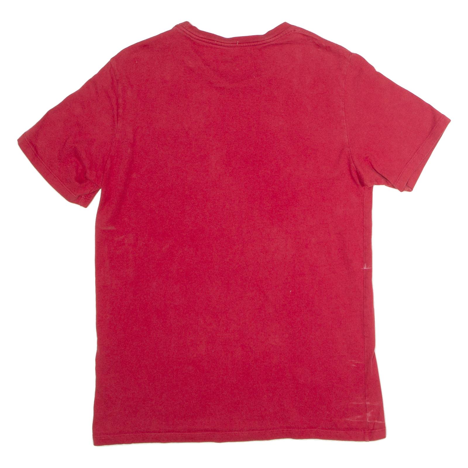 LEVI'S Mens T-Shirt Red Crew Neck M