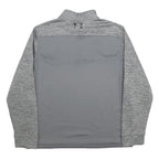 UNDER ARMOUR Mens Grey & Heather Grey 1/4 Zip XL Sweatshirt Performance Pullover