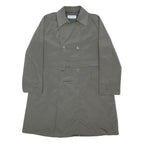 SPORTMAX Womens Grey Double Breasted Button Jacket UK 12 Polyester Classic