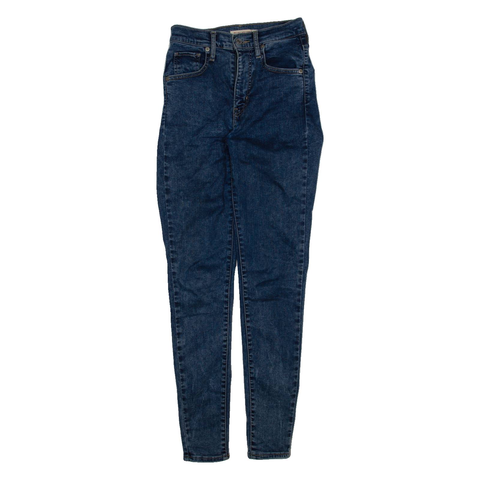 LEVI'S Big E Womens Jeans Blue Slim Skinny W25 L27