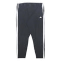 ADIDAS Womens Joggers Black White 2XL W32 L25 Slim Tapered Fit Cotton Blend
