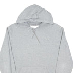 PUMA Mens Grey Hoodie M Cotton Blend Pullover Casual Sweatshirt