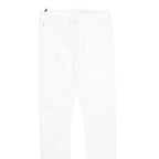 REPLAY Womens Trousers White Regular Skinny W26 L27