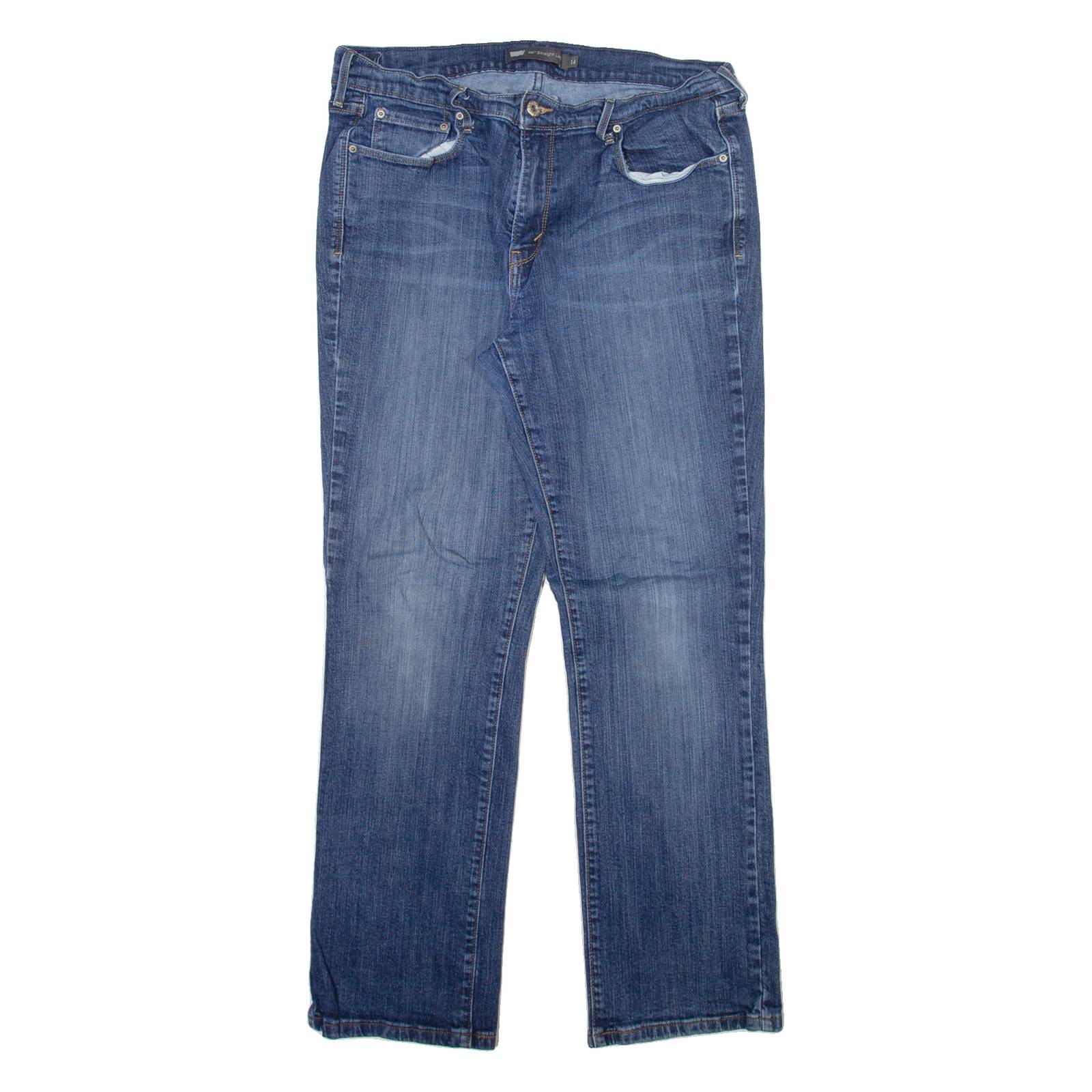 LEVI'S 505 Womens Jeans Blue Regular Straight W32 L30