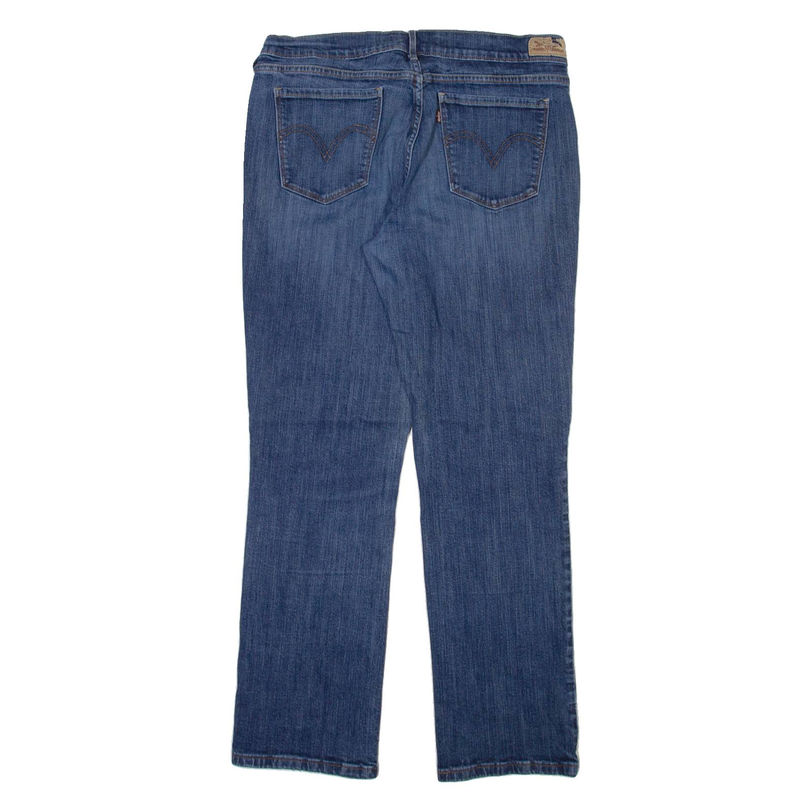 LEVI'S 505 Womens Jeans Blue Regular Straight W32 L30