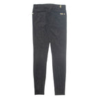 7 FOR ALL MANKIND Womens Corduroy Trousers Black Slim Tapered W28 L30