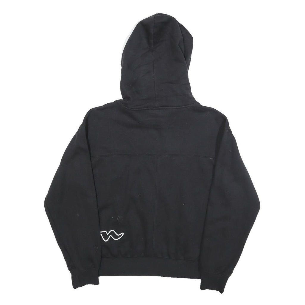 CHAMPION Womens Black Hoodie M Cotton Blend Pullover Hooded Sweatshirt