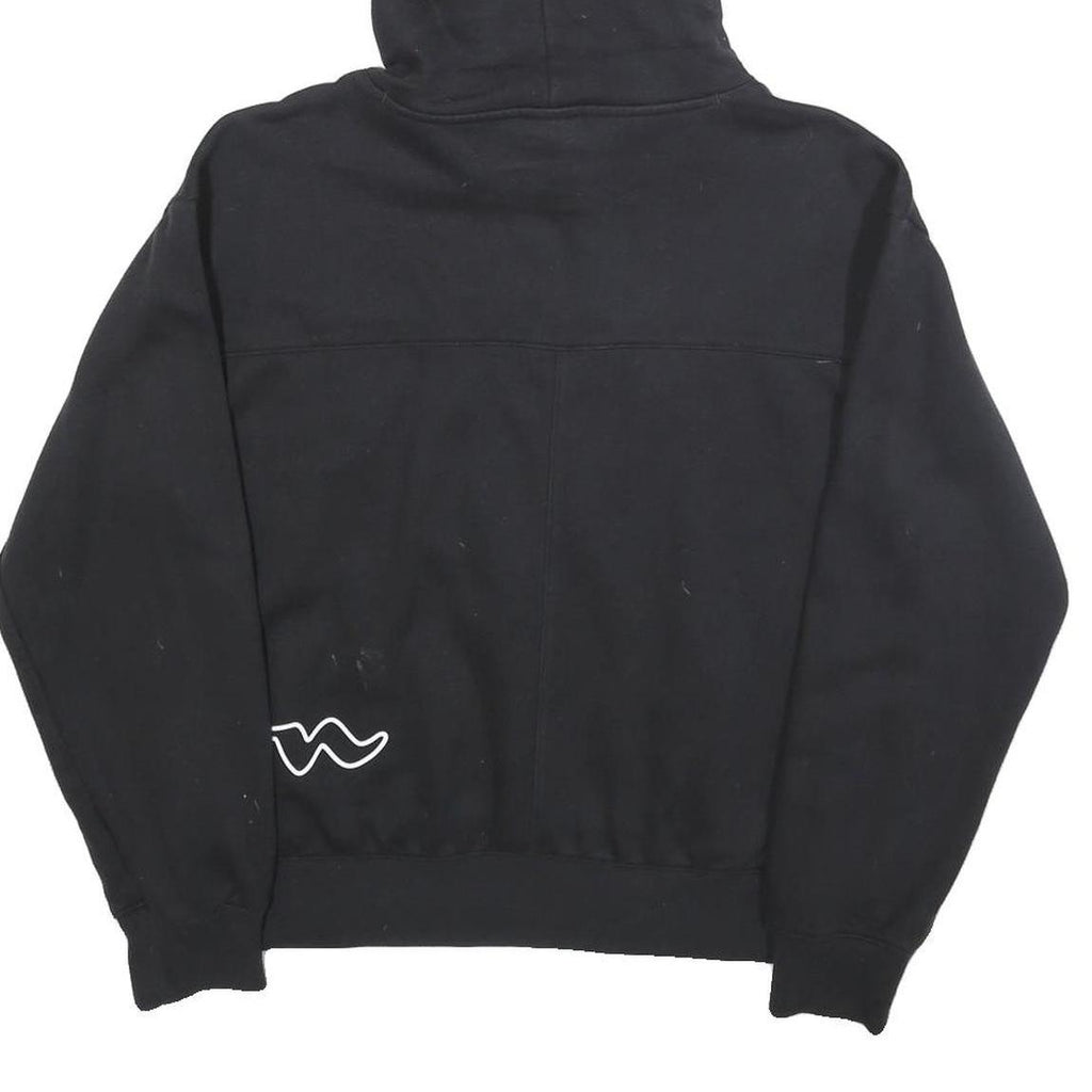 CHAMPION Womens Black Hoodie M Cotton Blend Pullover Hooded Sweatshirt