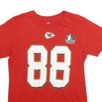 MAJESTIC Mens Red Kansas City Chiefs 88 T-Shirt M Short Sleeve Crew Neck