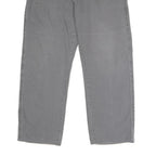 DICKIES Mens Cotton Grey Relaxed Straight Trousers W40 L32 Workwear Durable
